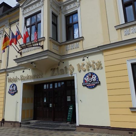 Hotel Zlatý Kříž Teplice Exterior foto